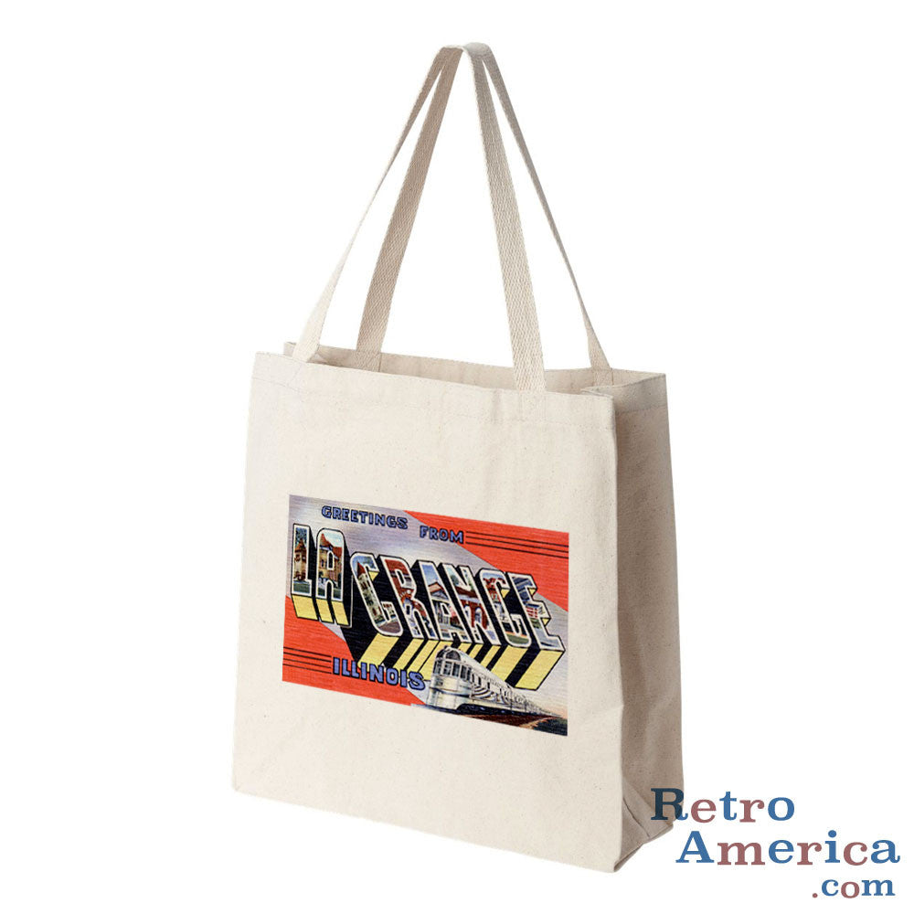 Greetings from La Grange Illinois IL Postcard Tote Bag