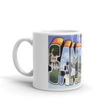 Greetings from Sandusky Ohio Unique Coffee Mug, Coffee Cup