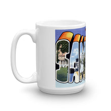 Greetings from Sandusky Ohio Unique Coffee Mug, Coffee Cup