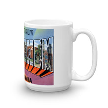 Greetings from Bethlehem Pennsylvania Unique Coffee Mug, Coffee Cup