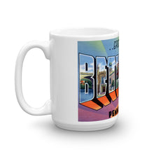 Greetings from Bethlehem Pennsylvania Unique Coffee Mug, Coffee Cup