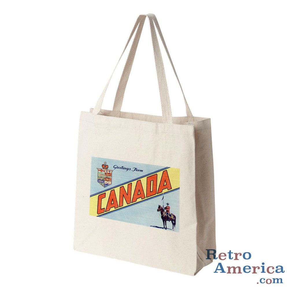 Greetings from Canada Canada 2 Postcard Tote Bag