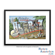 Greetings from Juarez Mexico Mexico 3 Postcard Framed Wall Art