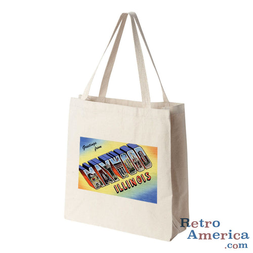 Greetings from Maywood Illinois IL Postcard Tote Bag