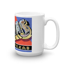 Greetings from Dallas Texas Unique Coffee Mug, Coffee Cup 1