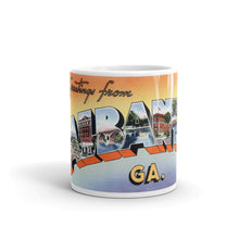 Greetings from Albany Georgia Unique Coffee Mug, Coffee Cup