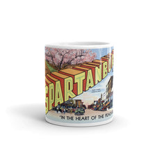 Greetings from Spartanburg South Carolina Unique Coffee Mug, Coffee Cup 2