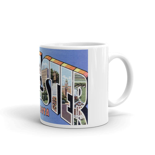 Greetings from Rochester Minnesota Unique Coffee Mug, Coffee Cup 2