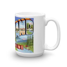 Greetings from Portland Maine Unique Coffee Mug, Coffee Cup 3