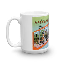 Greetings from The Oranges New Jersey Unique Coffee Mug, Coffee Cup