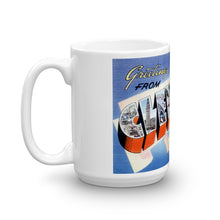 Greetings from Cleveland Ohio Unique Coffee Mug, Coffee Cup 1