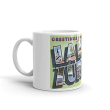 Greetings from Lake Zurich Illinois Unique Coffee Mug, Coffee Cup