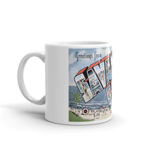 Greetings from Savannah Beach Georgia Unique Coffee Mug, Coffee Cup