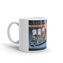 Greetings from Alliance Ohio Unique Coffee Mug, Coffee Cup