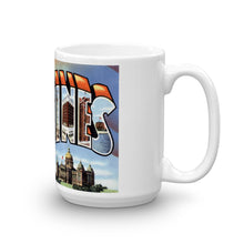Greetings from Des Moines Iowa Unique Coffee Mug, Coffee Cup 3