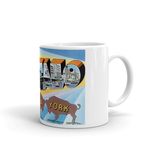 Greetings from Buffalo New York Unique Coffee Mug, Coffee Cup 1
