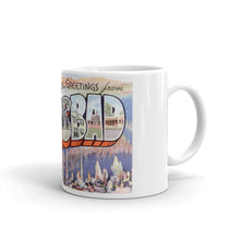 Greetings from Carlsbad New Mexico Unique Coffee Mug, Coffee Cup