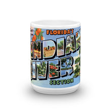 Greetings from Indian River Florida Unique Coffee Mug, Coffee Cup