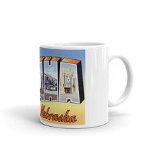 Greetings from Omaha Nebraska Unique Coffee Mug, Coffee Cup 2