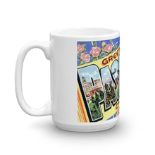 Greetings from Pasadena California Unique Coffee Mug, Coffee Cup