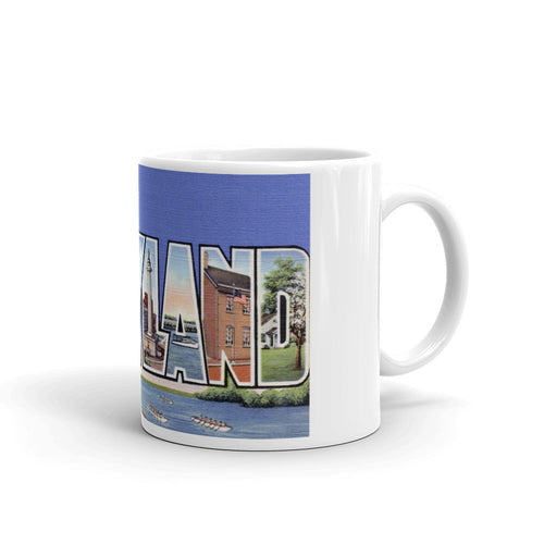 Greetings from Maryland Unique Coffee Mug, Coffee Cup 2