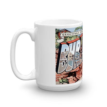 Greetings from Burlington Iowa Unique Coffee Mug, Coffee Cup 1