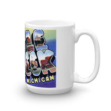 Greetings from Battle Creek Michigan Unique Coffee Mug, Coffee Cup