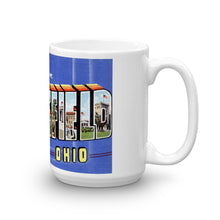 Greetings from Springfield Ohio Unique Coffee Mug, Coffee Cup