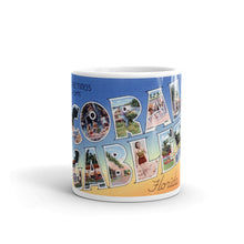 Greetings from Coral Gables Florida Unique Coffee Mug, Coffee Cup 1