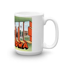 Greetings from Atlantic Iowa Unique Coffee Mug, Coffee Cup