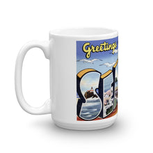 Greetings from Seaside Oregon Unique Coffee Mug, Coffee Cup