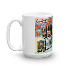 Greetings from Indian River Florida Unique Coffee Mug, Coffee Cup