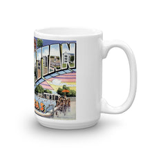 Greetings from Manhattan Kansas Unique Coffee Mug, Coffee Cup