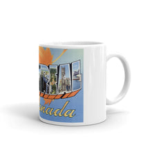 Greetings from Montreal Canada Unique Coffee Mug, Coffee Cup 1