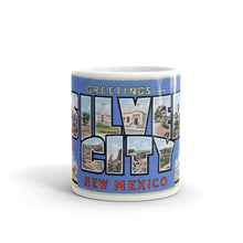 Greetings from Silver City New Mexico Unique Coffee Mug, Coffee Cup
