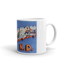 Greetings from Bismarck North Dakota Unique Coffee Mug, Coffee Cup 1