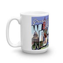 Greetings from Wisconsin Unique Coffee Mug, Coffee Cup 4