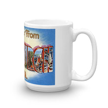 Greetings from Pittsburgh Pennsylvania Unique Coffee Mug, Coffee Cup 2