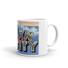 Greetings from Ocean City Maryland Unique Coffee Mug, Coffee Cup