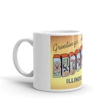 Greetings from Brookfield Illinois Unique Coffee Mug, Coffee Cup