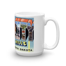 Greetings from Rapid City South Dakota Unique Coffee Mug, Coffee Cup