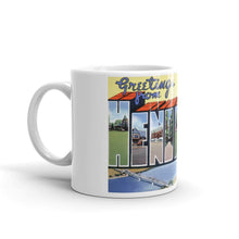 Greetings from Henderson Kentucky Unique Coffee Mug, Coffee Cup