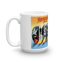 Greetings from Cleveland Ohio Unique Coffee Mug, Coffee Cup 3