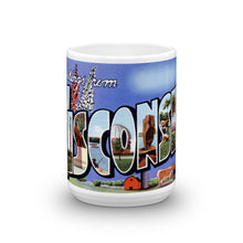 Greetings from Wisconsin Unique Coffee Mug, Coffee Cup 4