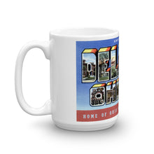 Greetings from Delaware Ohio Unique Coffee Mug, Coffee Cup