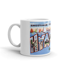 Greetings from Hyannis Massachusetts Unique Coffee Mug, Coffee Cup
