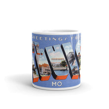 Greetings from St Louis Missouri Unique Coffee Mug, Coffee Cup 1