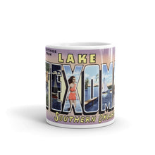 Greetings from Lake Texoma Oklahoma Unique Coffee Mug, Coffee Cup