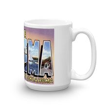 Greetings from Lake Texoma Oklahoma Unique Coffee Mug, Coffee Cup