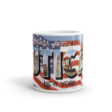 Greetings from Utica New York Unique Coffee Mug, Coffee Cup 2